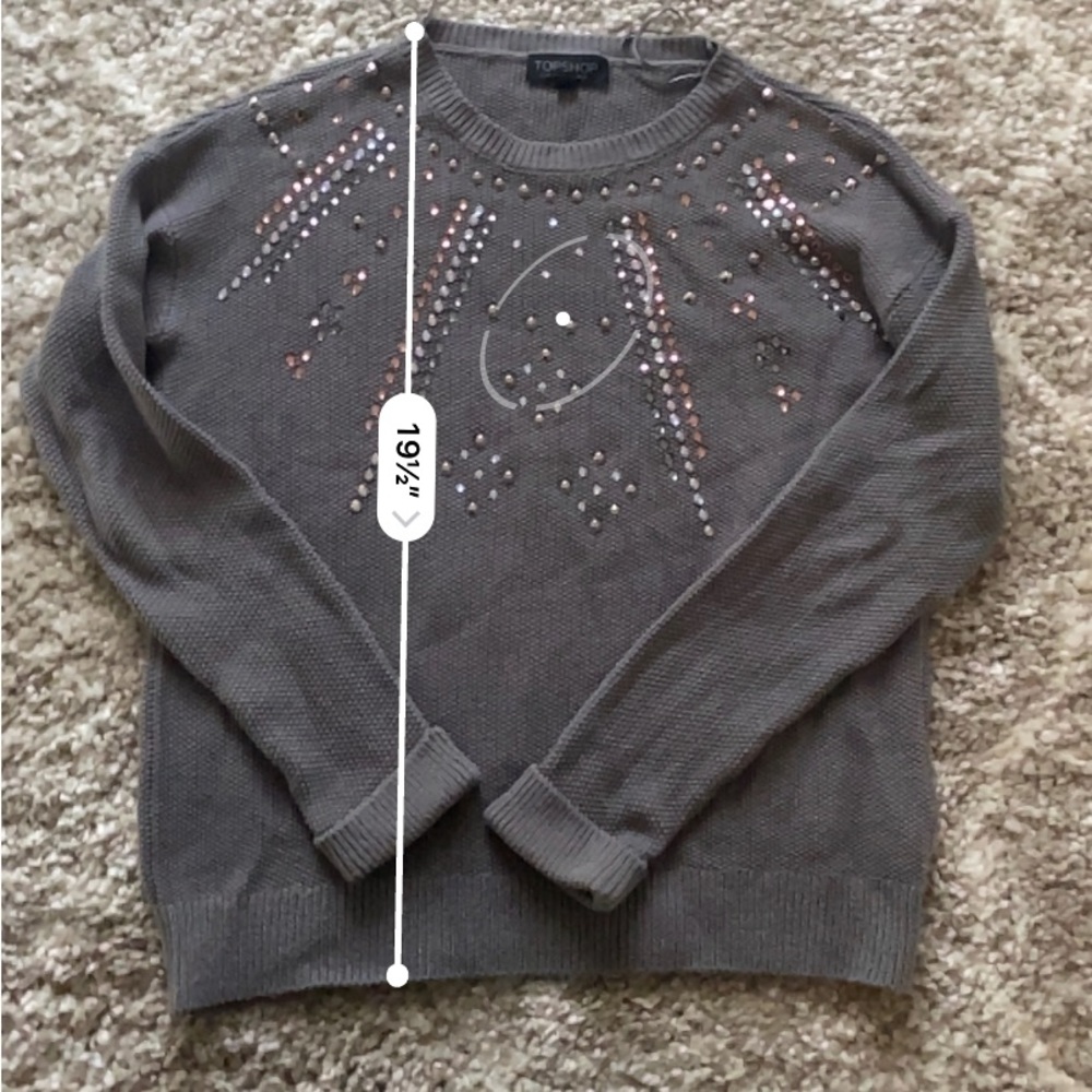 Topshop jeweled sweater - Picture 5 of 7